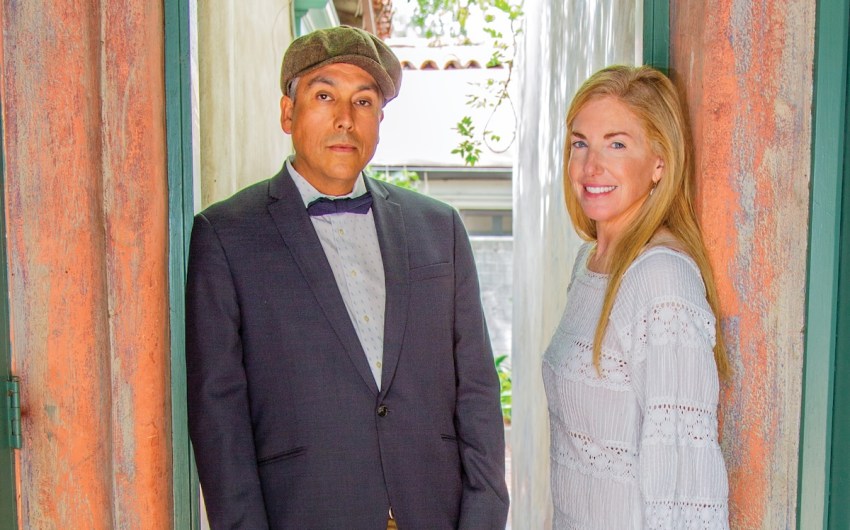 Artists Pedro De La Cruz and Olivia Joffrey Together at Art & Soul Gallery in Downtown Santa Barbara