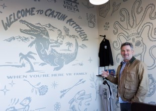 Gator Boy Rides Again: Cajun Kitchen Reopens with Familiar Mural