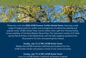 UCSB Summer Carillon Recital Series