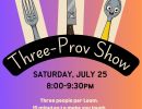 SB Improv Comedy: Three-Prov Show!