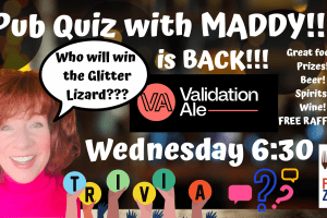 Pub Quiz with Maddy at Validation Ale!!!