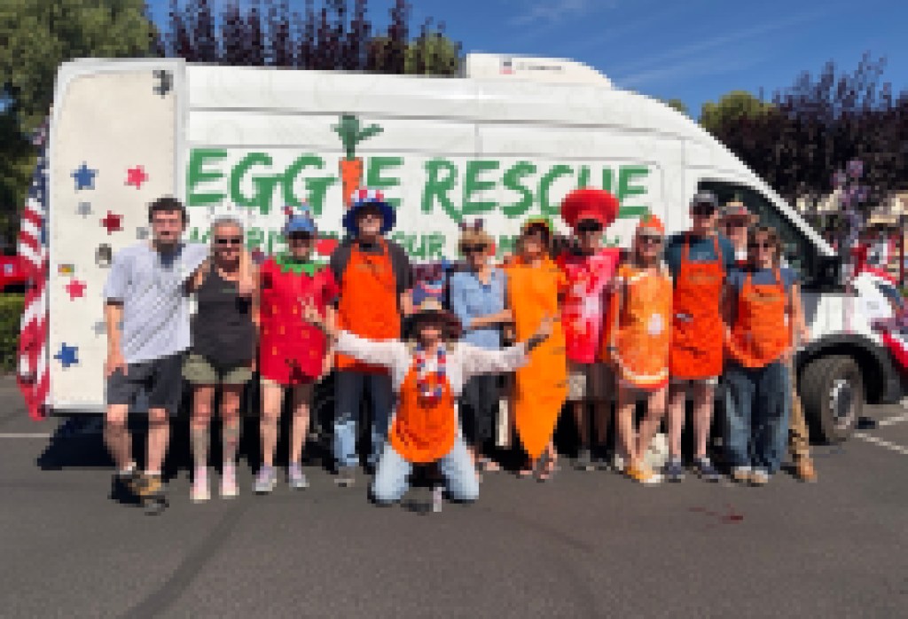 Veggie Rescue Brings Fresh Carrots and Community Cheer to Solvang’s Fourth of July Parade