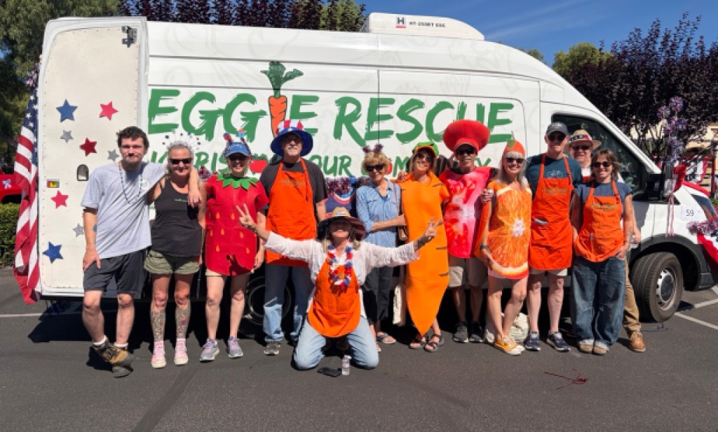 Veggie Rescue Brings Fresh Carrots and Community Cheer to Solvang’s Fourth of July Parade