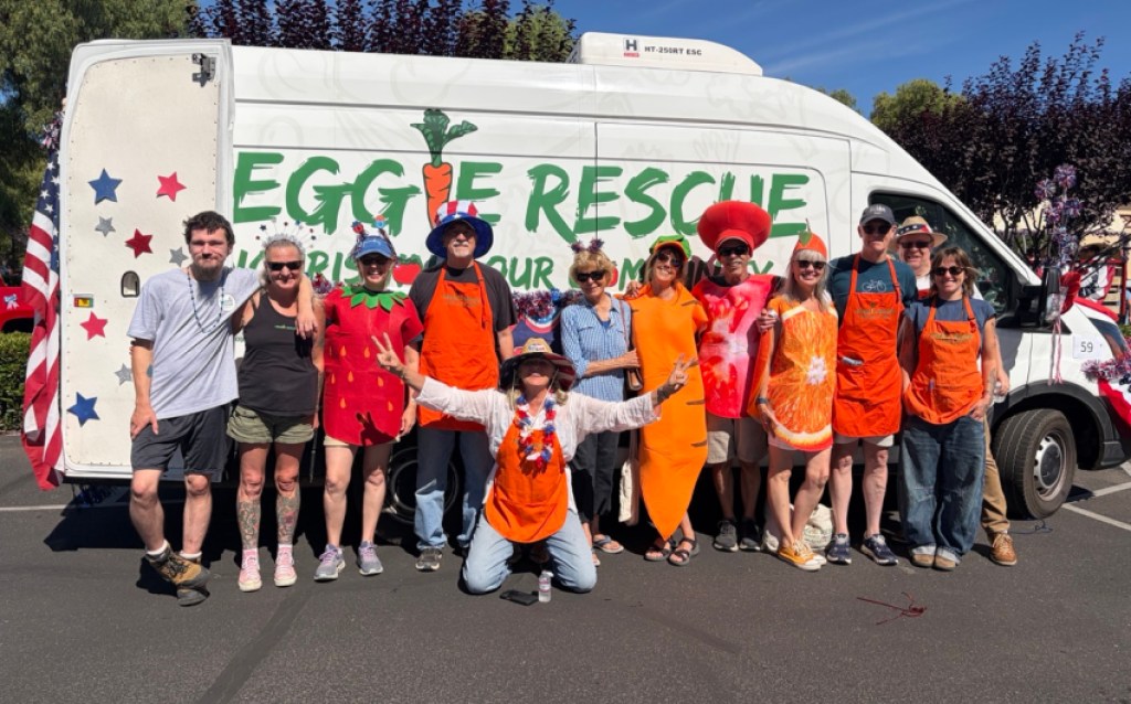 Veggie Rescue Brings Fresh Carrots and Community Cheer to Solvang’s Fourth of July Parade
