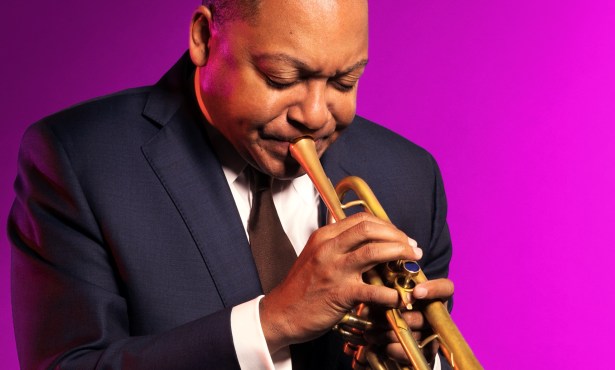 Man with a Horn with a Seven-Player Itch
