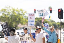 ‘Justice for All’ Protests Held in Santa Barbara, Carpinteria in Wake of ICE Killings