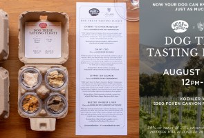 Dog Treat Tasting Flight @ Koehler Winery