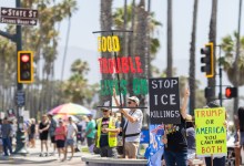 ‘Good Trouble Lives On’ Rally Draws Hundreds to Santa Barbara Waterfront