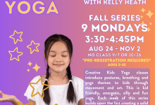 Creative Kids Fall Yoga Series at Yoga Soup