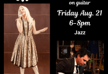 Vocalist Alison Tuma with Shane Savala on Guitar at Blue Owl