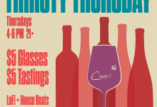 Thirsty Thursday ~ $5 Glasses & Wine Tasting