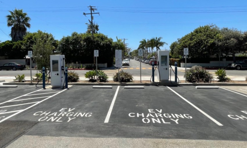 City Unveils New Electric Vehicle Charging Station at the Eastside Library