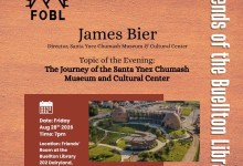 Speaker Series -James Bier, Director of the Chumash