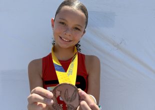 Youth High Jumper Legacy Chapman Medals at USATF Junior Olympics