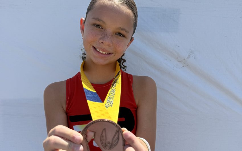 Youth High Jumper Legacy Chapman Medals at USATF Junior Olympics