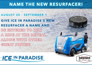 Name Ice in Paradise’s New Ice Resurfacer Contest