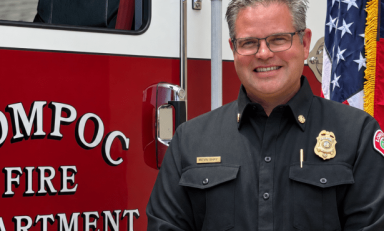 City of Lompoc Announces Kevin Shay as New Lompoc Fire Chief