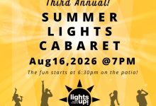 Lights Up! Theatre Company Presents Summer Lights Cabaret