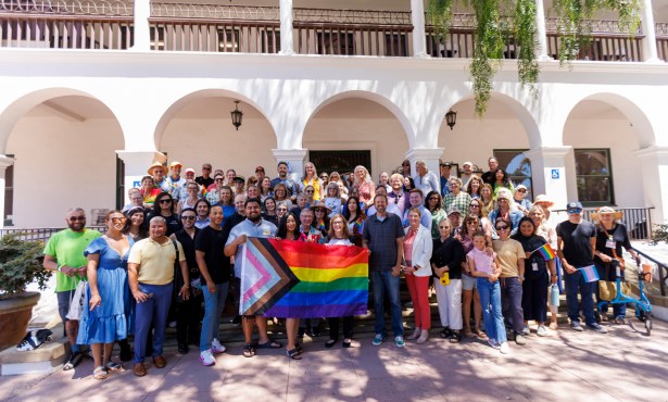 Pride Flag Is Raised over Santa Barbara City Hall for First Time