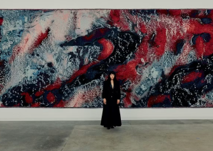 Sarah Rosalena Creates Monumental Textile Work for LACMA’s New Galleries