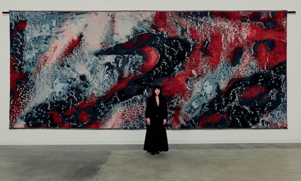 Sarah Rosalena Creates Monumental Textile Work for LACMA’s New Galleries