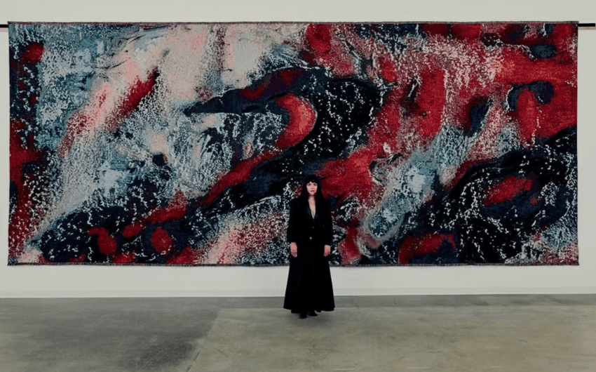 Sarah Rosalena Creates Monumental Textile Work for LACMA’s New Galleries