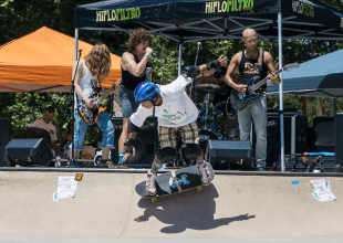 Full Volume, Full Send at the Carpinteria Skate Park