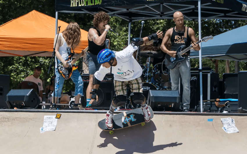 Full Volume, Full Send at the Carpinteria Skate Park