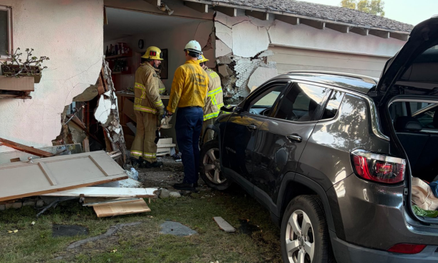 Car Crashes into Goleta Home, Displacing Family of Five and Their Pets
