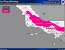 Red Flag Warning Issued for Santa Barbara County