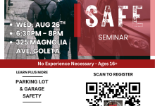 Get Home Safe Seminar/Parking Lots & Garage Safety