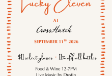 Wine, Food & Live Music | Lucky 11 @ CrossHatch