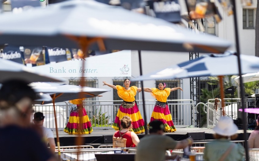 Fiesta-Goers Imbibe the Vibes in Downtown Santa Barbara