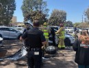 One Tesla Wipes Out Four Parked Cars at Sutter Health