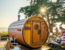 Ocean, Community Sauna and Sunset at Rincon Beach
