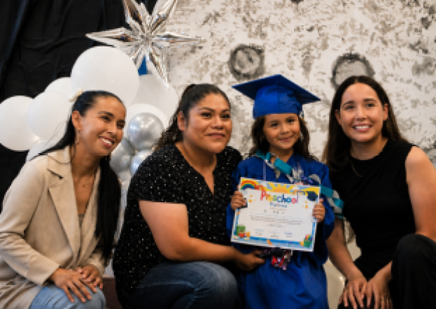 Ten Little Graduates, One Big Milestone: LEAP’s Lompoc Children’s Center Hosts Inaugural Preschool Graduation