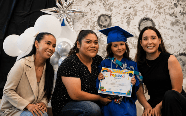 Ten Little Graduates, One Big Milestone: LEAP’s Lompoc Children’s Center Hosts Inaugural Preschool Graduation
