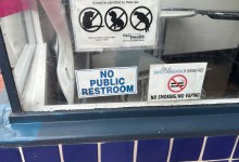 No Place to Sit