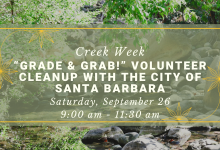 Creek Week: Grade & Grab Volunteer Cleanup