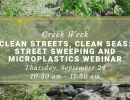Creek Week: Clean Streets, Clean Seas Webinar