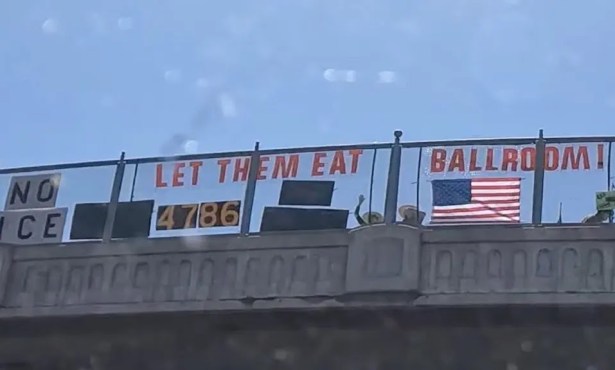 CHP Can’t 86 Indivisible Santa Barbara’s Sign