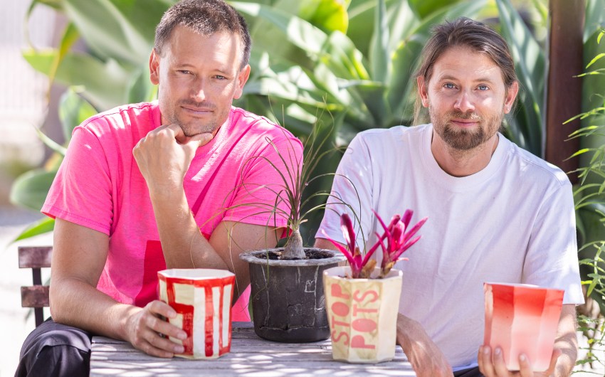 Meet STOPPOTS, the Palindromic Pots by Two Santa Barbara Artists