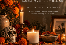 Dia de Los Muertos Remembrance Candle-Making