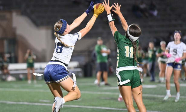 Dos Pueblos Flag Football Rolls Past Santa Barbara High 31-0 in Non-League Rivalry Game