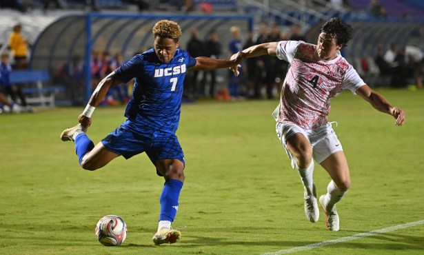 No. 25 UC Santa Barbara Men’s Soccer Defeats San Diego State 2-0