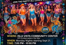 Line Dancing in Isla Vista