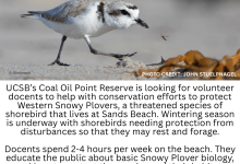 Volunteer Training for the Plover Docent Program