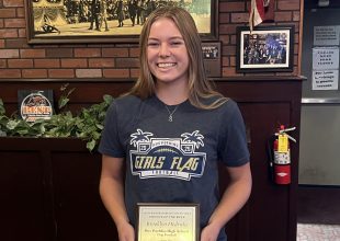 SBART Press Luncheon: Griffin Arnold and Brooklyn Hedricks Receive Athlete of the Week Awards