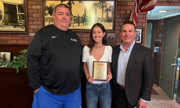 SBART Press Luncheon: Fiona Pan Named Cate Scholar Athlete of the Year