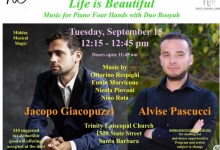 Noon Concerts at Trinity presents: Life is Beautiful